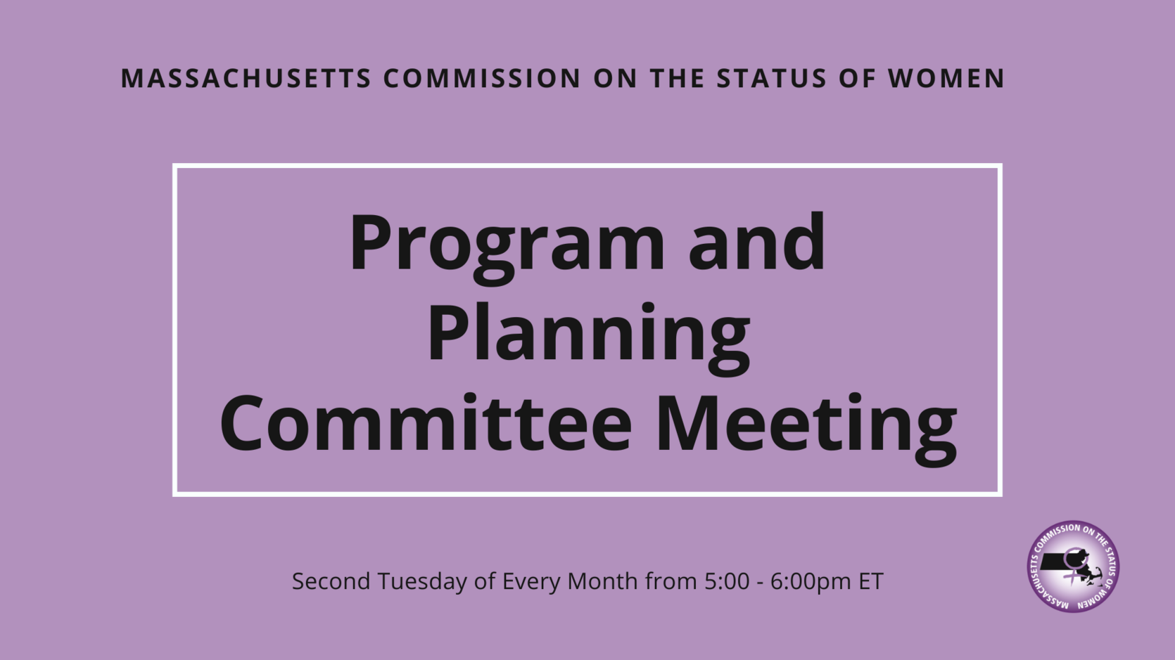 Program and Planning Committee Meeting June 2023 Mass.gov